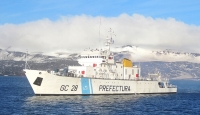 El guardacostas GC-28 Prefecto Derbes detectó dos buques extranjeros en infracción