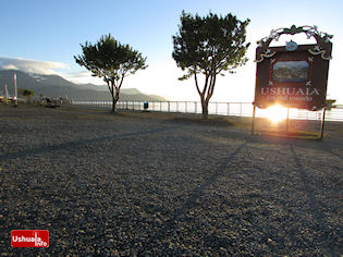 Primeros rayos de sol de 2014 en Ushuaia