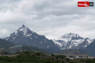 13:17 hs. Tarde gris en Ushuaia