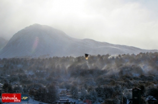 15:17 hs. Después del temporal de nieve