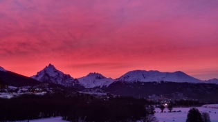 09:31 hs. Espléndido amanecer en Ushuaia