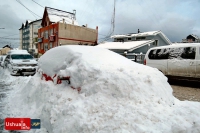 Ushuaia bajo la nieve: intensas nevadas y temperaturas de hasta -9Â°C