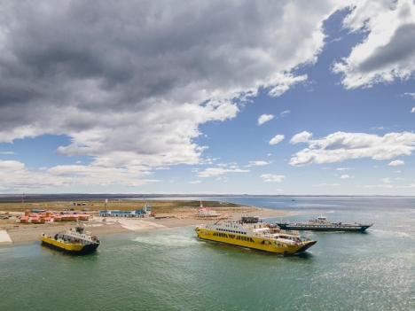 Chile: Incorporan un tercer ferry en Primera Angostura