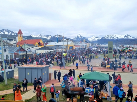 Ushuaia celebró su 140 aniversario