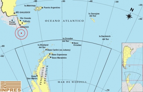 Sismo: instruyen evacuación en Puerto Almanza y suspenden la navegación en el Canal Beagle