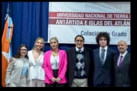 Emotivo discurso de los graduados UNTDF 2025